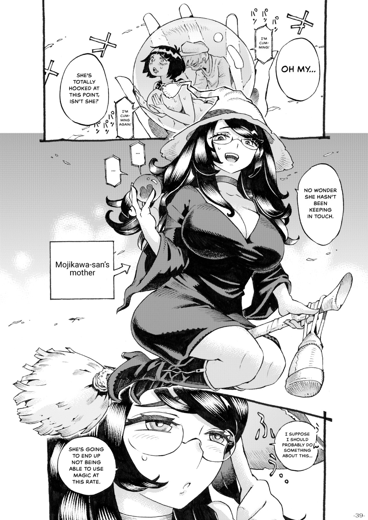 Hentai Manga Comic-The Witch Ended Up... 3-Read-38